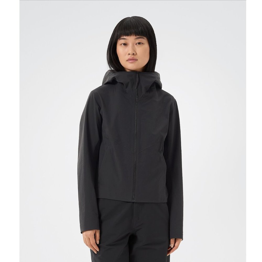 Veilance Focal LT Hoody Jacket Black Rain Jacket Windbreaker Softshell S
